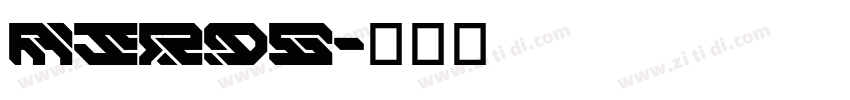Aeros字体转换