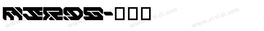Aeros字体转换