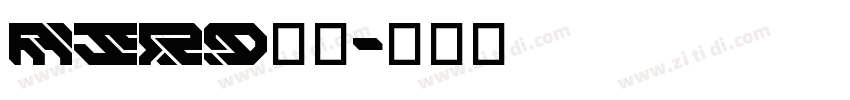 aero普通字体转换