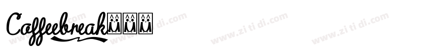 Coffeebreak字体转换