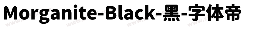 Morganite-Black-黑字体转换