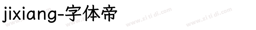jixiang字体转换