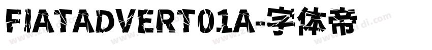FIATADVERT01A字体转换