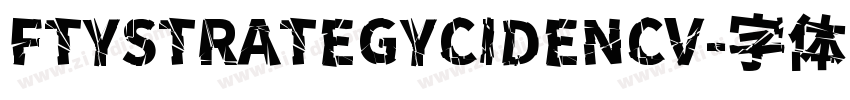 FTYSTRATEGYCIDENCV字体转换