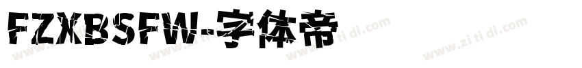 FZXBSFW字体转换