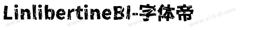 LinlibertineBI字体转换