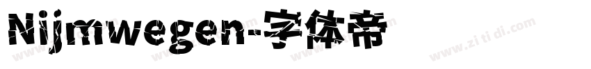 Nijmwegen字体转换