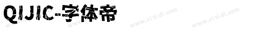 QIJIC字体转换
