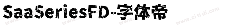 SaaSeriesFD字体转换