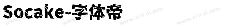 Socake字体转换