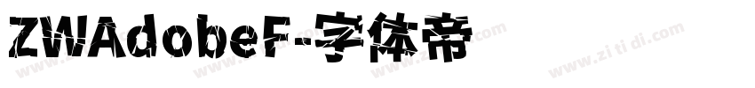 ZWAdobeF字体转换