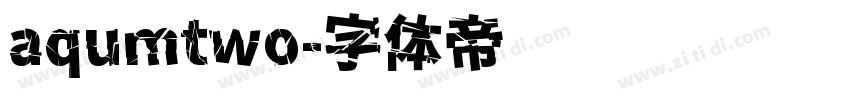 aqumtwo字体转换