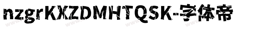 nzgrKXZDMHTQSK字体转换