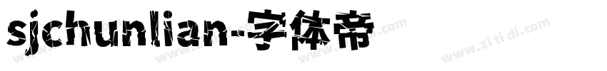 sjchunlian字体转换