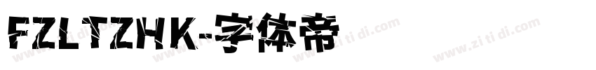 FZLTZHK字体转换