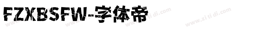 FZXBSFW字体转换