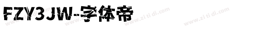 FZY3JW字体转换
