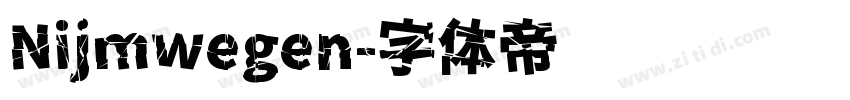 Nijmwegen字体转换