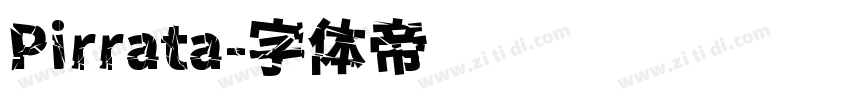 Pirrata字体转换