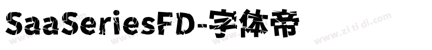 SaaSeriesFD字体转换