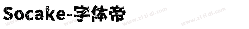 Socake字体转换