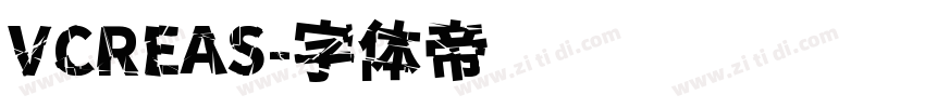 VCREAS字体转换