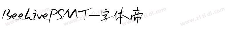 BeehivePSMT字体转换