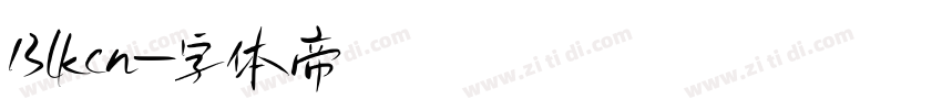 Blkcn字体转换