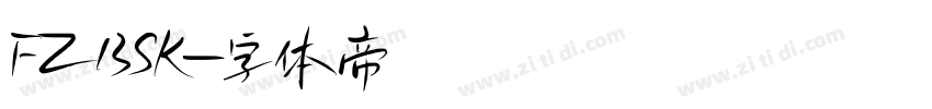 FZBSK字体转换