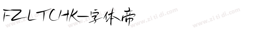 FZLTCHK字体转换