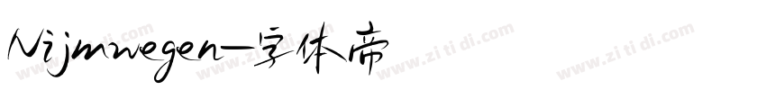 Nijmwegen字体转换