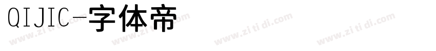 QIJIC字体转换