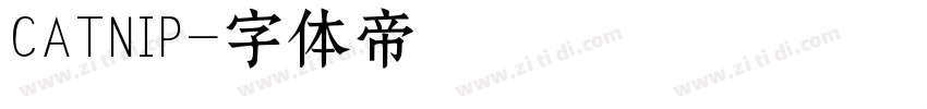 CATNIP字体转换