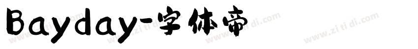 Bayday字体转换