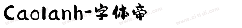 Caolanh字体转换