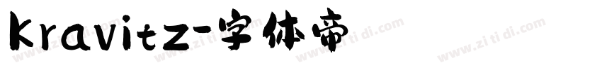 Kravitz字体转换