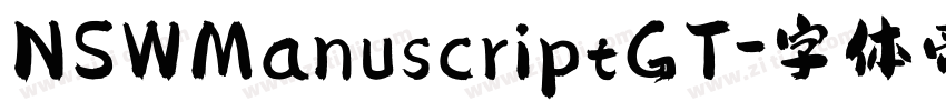 NSWManuscriptGT字体转换