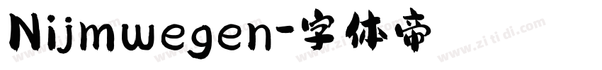 Nijmwegen字体转换