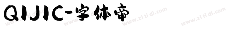 QIJIC字体转换