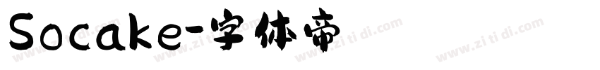 Socake字体转换