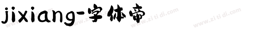 jixiang字体转换