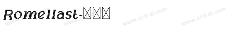 Romellast字体转换