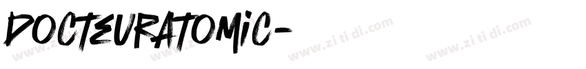 DocteurAtomic字体转换