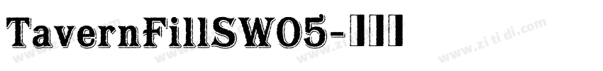 TavernFillSW05字体转换 TavernFillSW05字体转换
