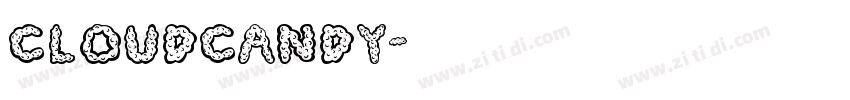 cloudcandy字体转换