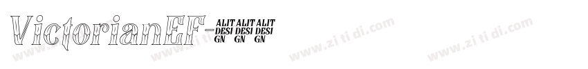 VictorianEF字体转换