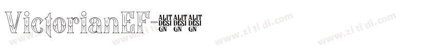 VictorianEF字体转换