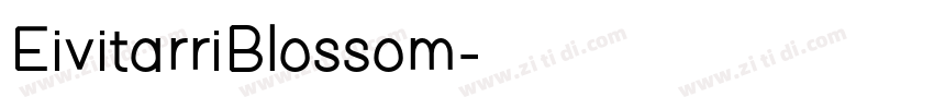 EivitarriBlossom字体转换