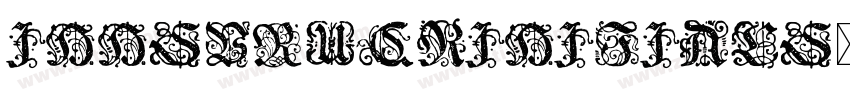 InnsbruckInitials字体转换