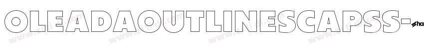 OleadaOutlineSCapsS字体转换